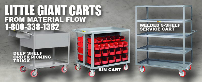 Little Giant carts from Material Flow